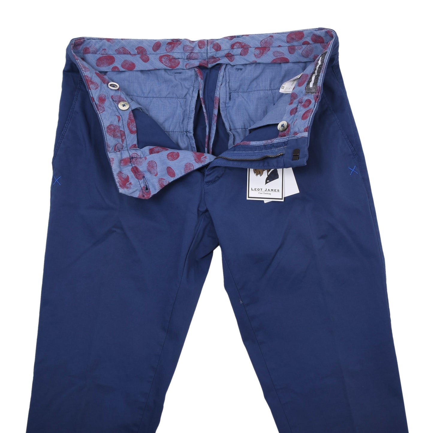 Asfalto Hose/Chinos Größe 46 ca. 41 cm - Blau