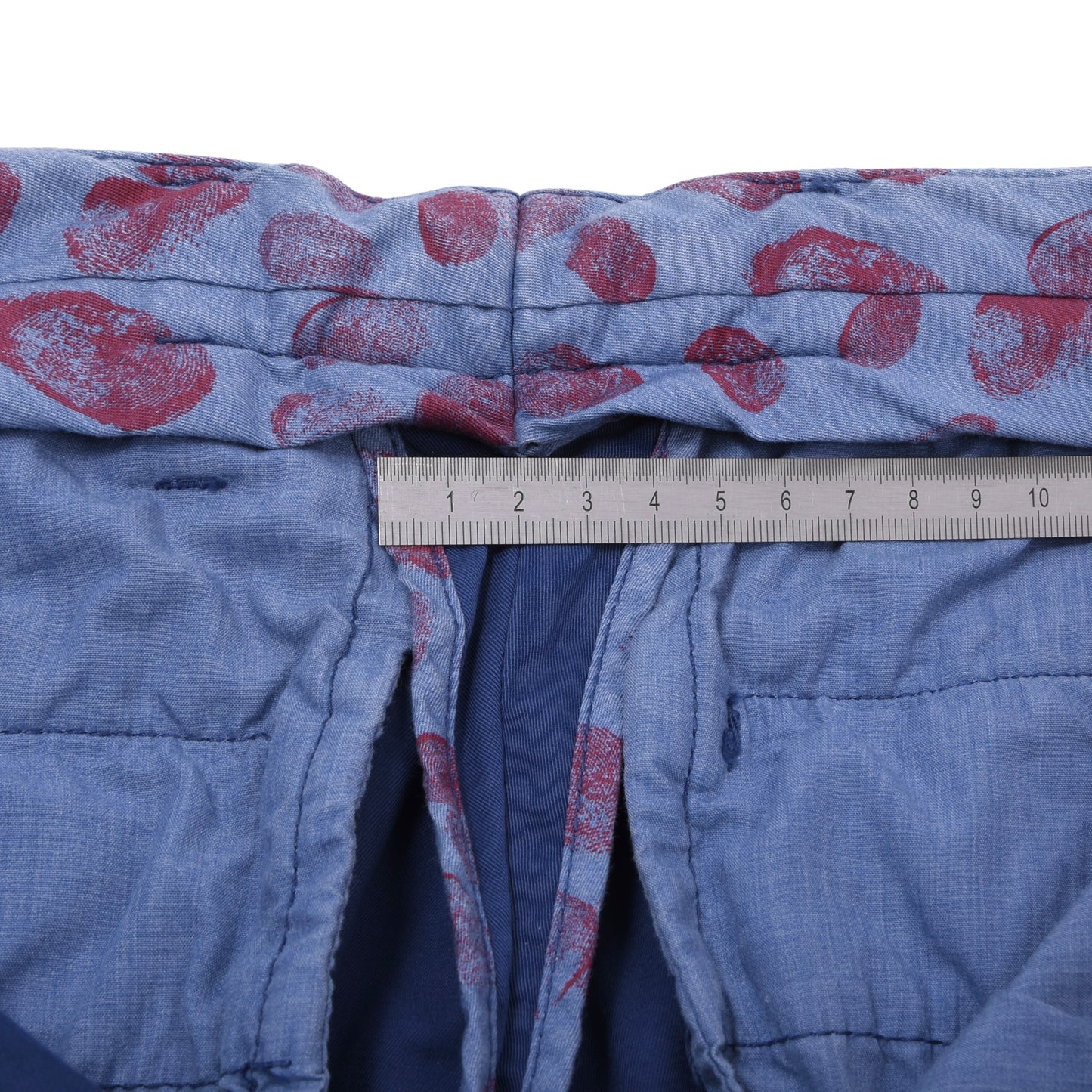 Asfalto Hose/Chinos Größe 46 ca. 41 cm - Blau
