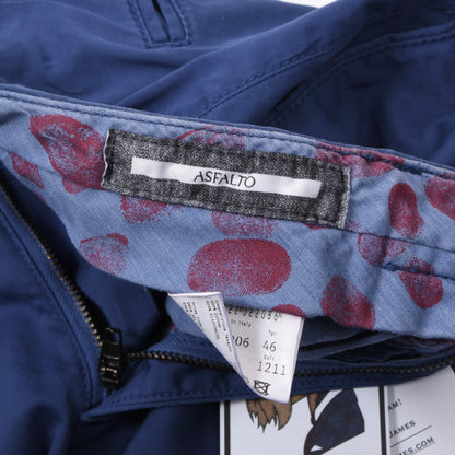 Asfalto Hose/Chinos Größe 46 ca. 41 cm - Blau