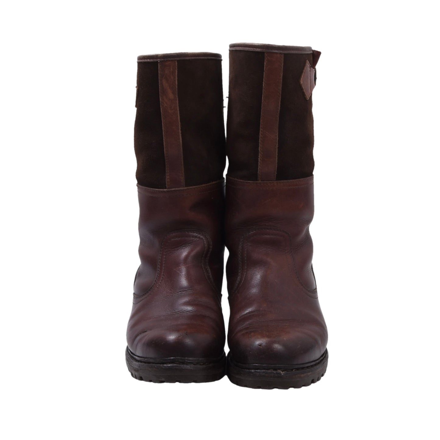 Steinkogler Shearling-Lined Boots Size 9 - Brown
