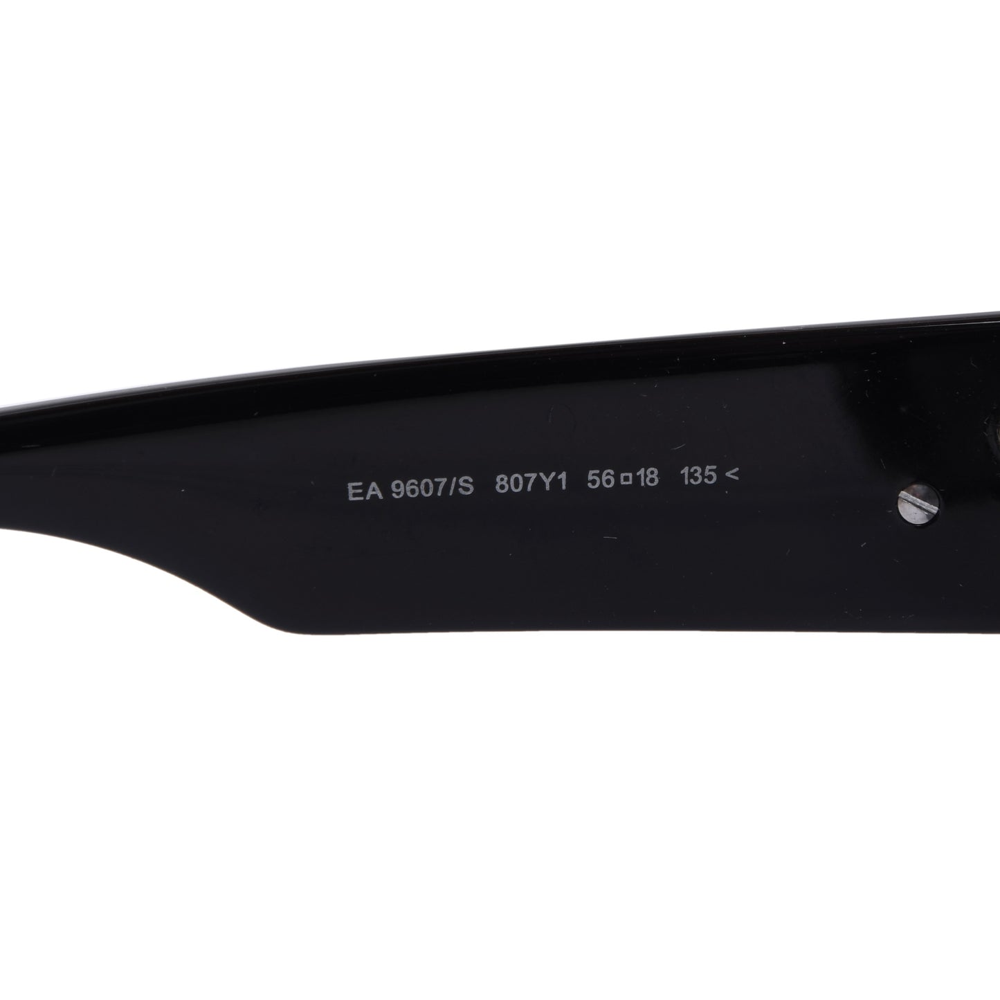 Emporio Armani EA9607 Round Sunglasses - Black