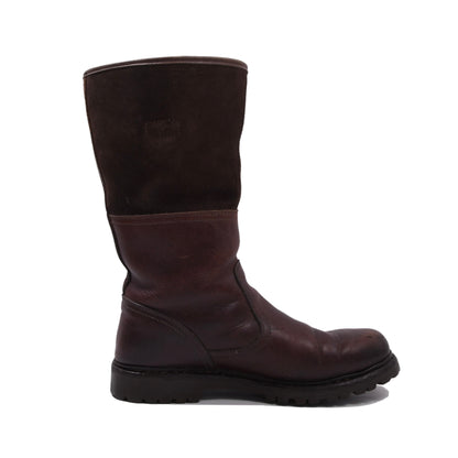 Steinkogler Shearling-Lined Boots Size 9 - Brown