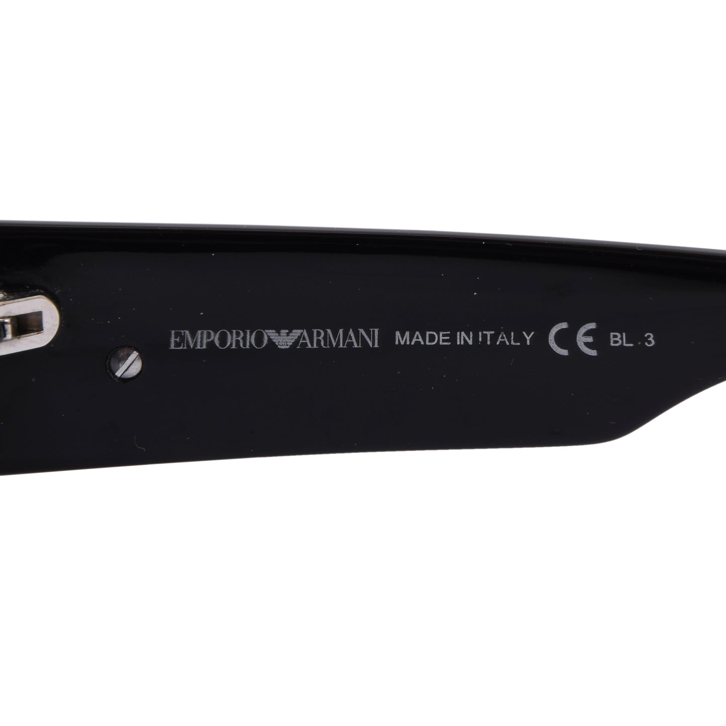 Emporio Armani EA9607 Round Sunglasses - Black