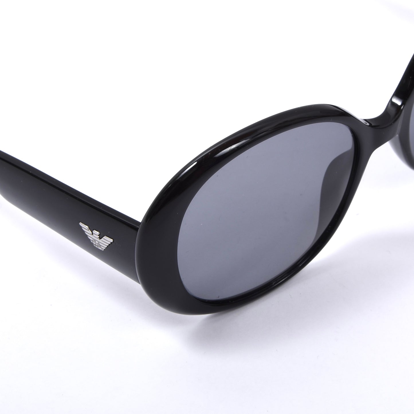 Emporio Armani EA9607 Round Sunglasses - Black