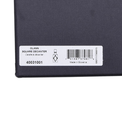 New Waterford Olann Square Decanter - 740ml