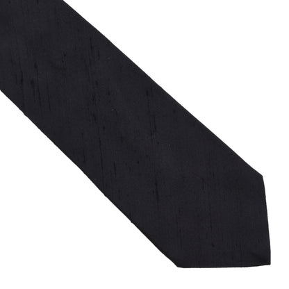 Dolce & Gabbana Seidenkrawatte, ca. 143,5 cm/10 cm – Schwarz/Champagner