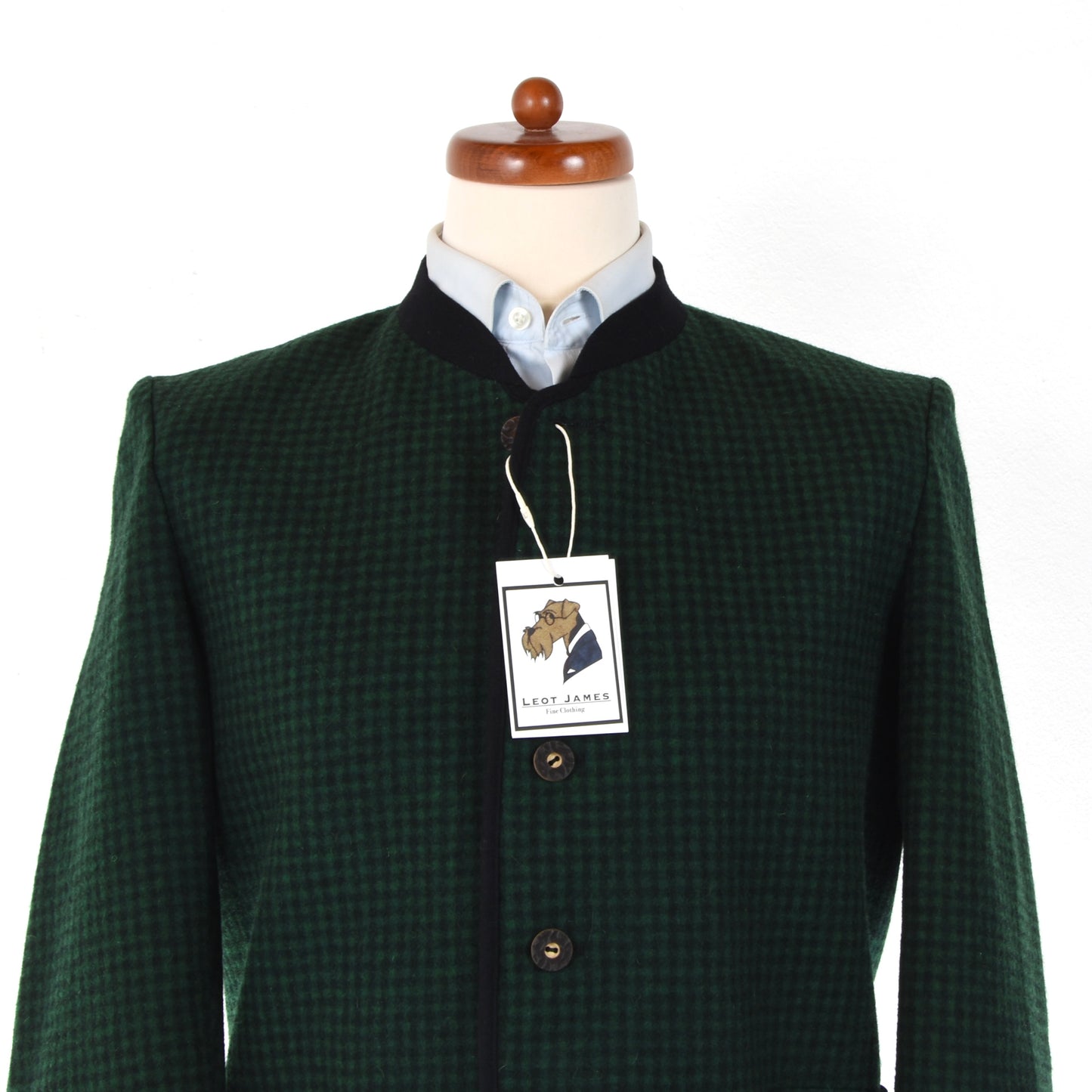 Popp & Co. Wool Janker/Jacket - Rosegger Green/Black