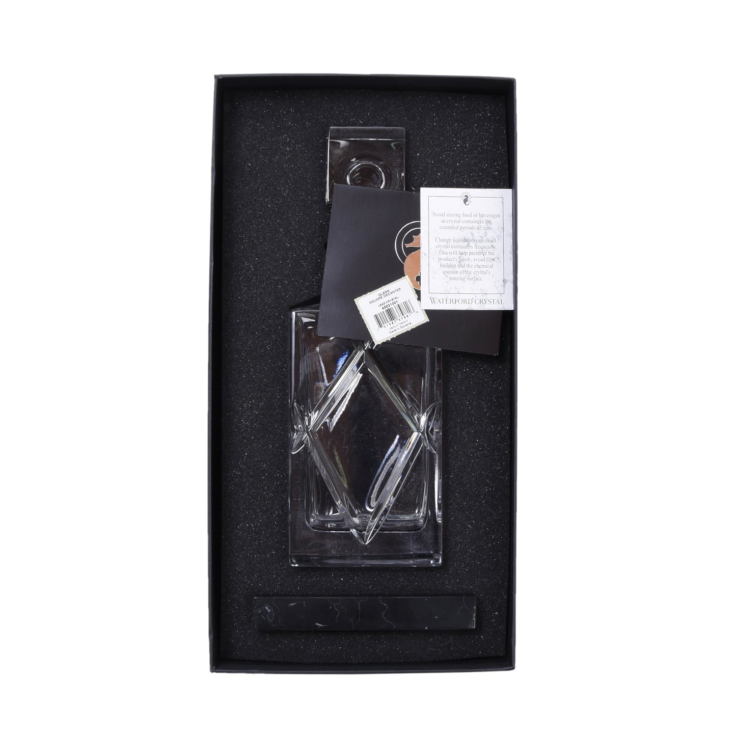 New Waterford Olann Square Decanter - 740ml