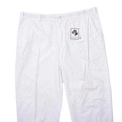 Paul & Shark Yachting Cotton Pants Size 60 ca. 51cm - White