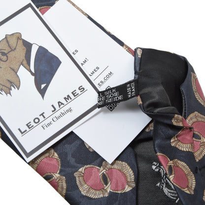 Lanvin Paris Silk ca. 144cm/9.5cm