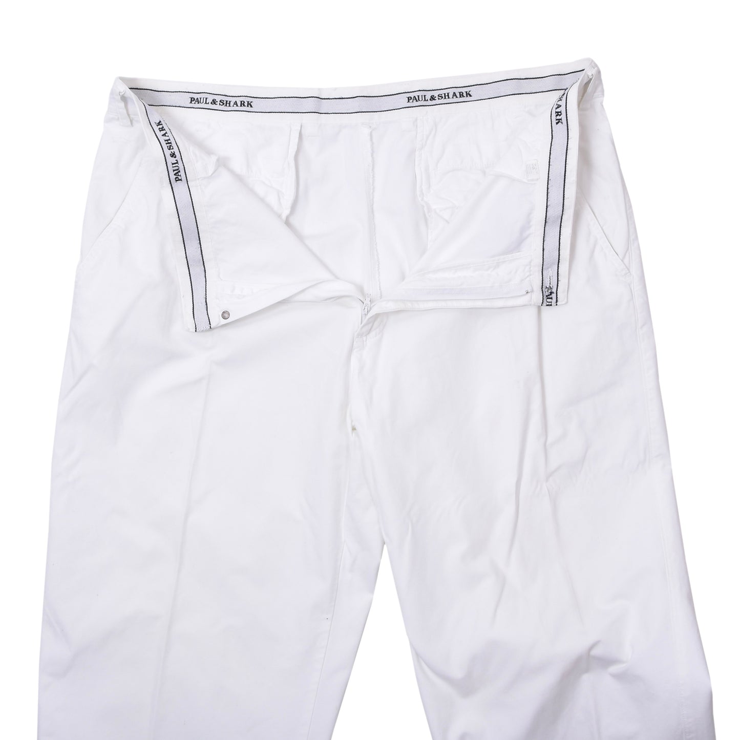 Paul & Shark Yachting Cotton Pants Size 60 ca. 51cm - White