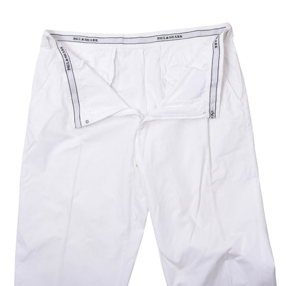 Paul & Shark Yachting Cotton Pants Size 60 ca. 51cm - White