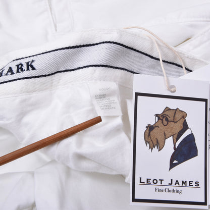Paul & Shark Yachting Cotton Pants Size 60 ca. 51cm - White