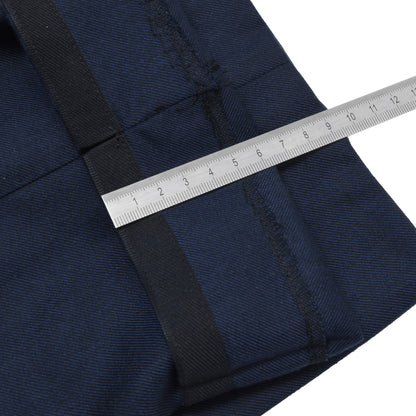 Kiton Napoli 100% Cashmere Pants Size 56 ca. 46.5cm - Navy Blue