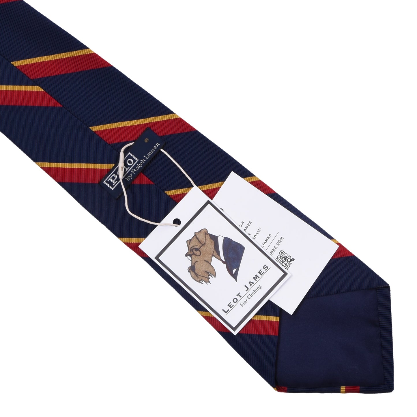 Polo Ralph Lauren Krawatte aus Seide und Baumwolle, ca. 146 cm/10 cm – gestreift