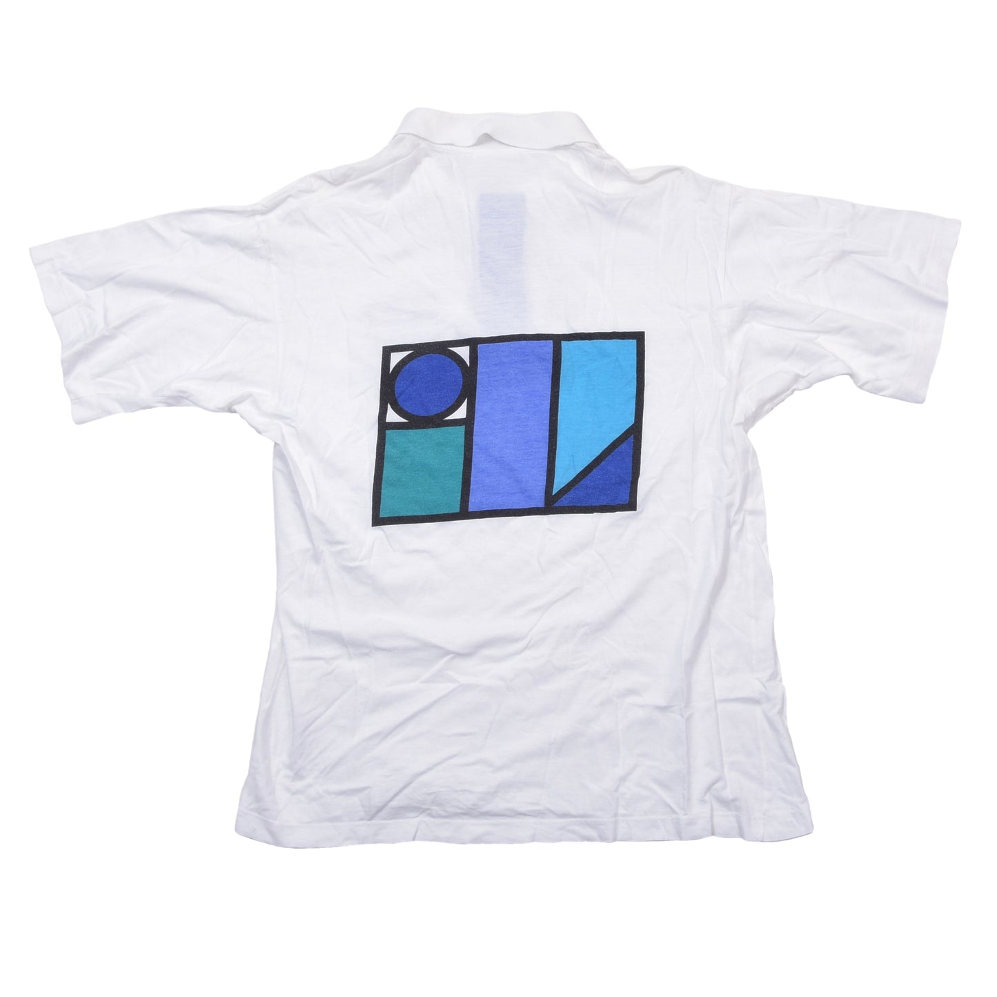 Vintage Adidas Ivan Lendl Tennis-Poloshirt, Größe D54 (ca. 52 cm), Weiß