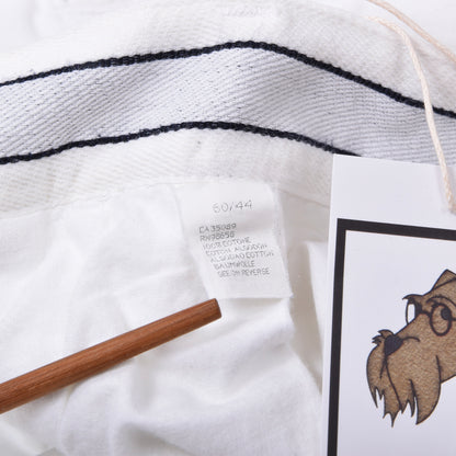 Paul & Shark Yachting Cotton Pants Size 60 ca. 51cm - White