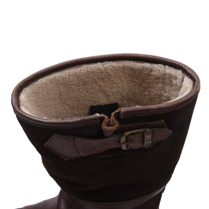 Steinkogler Shearling-Lined Boots Size 9 - Brown
