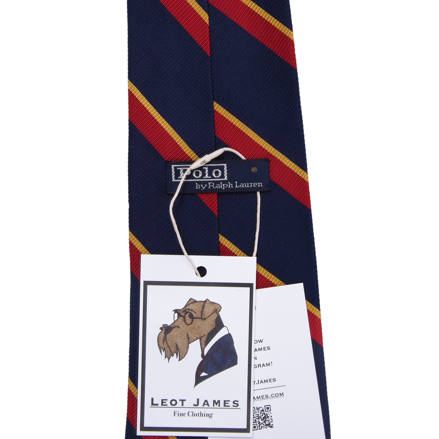Polo Ralph Lauren Krawatte aus Seide und Baumwolle, ca. 146 cm/10 cm – gestreift