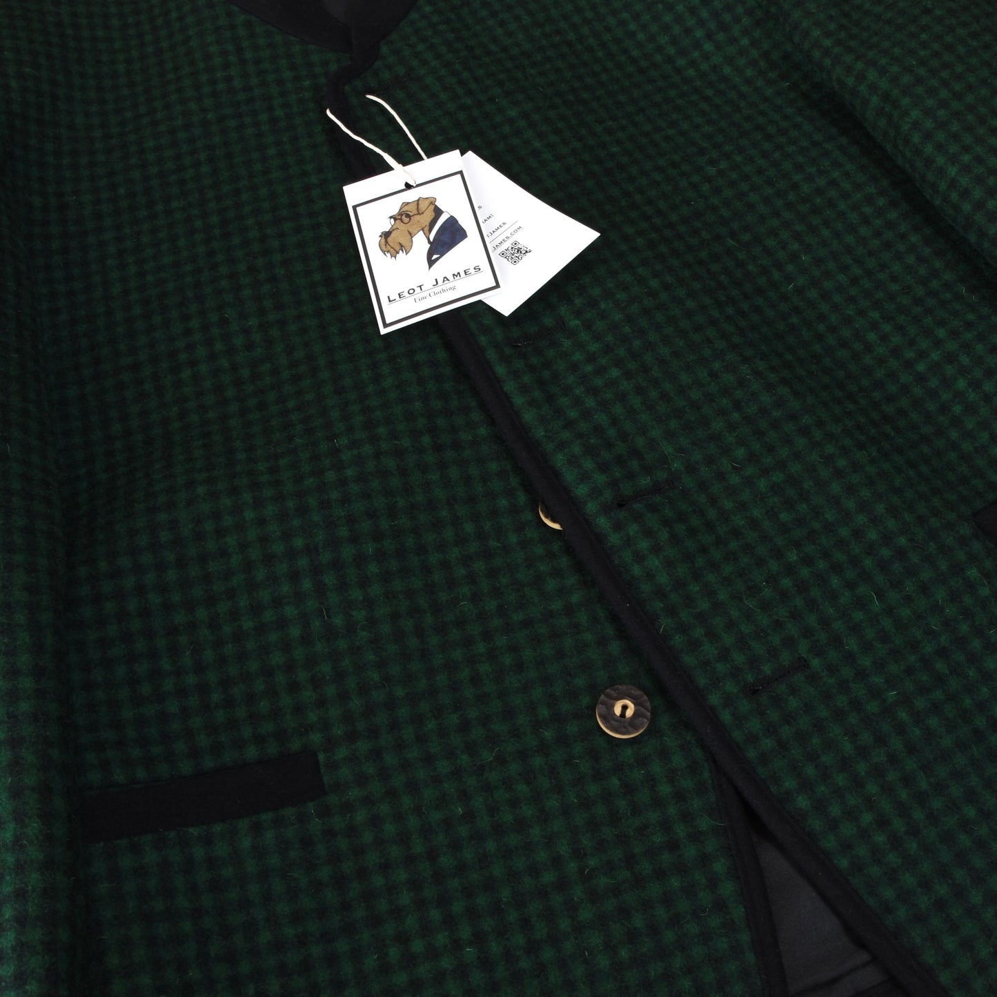 Popp & Co. Wool Janker/Jacket - Rosegger Green/Black