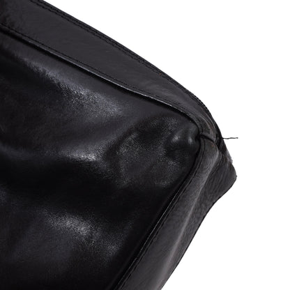 Giudi Ledertasche - Schwarz