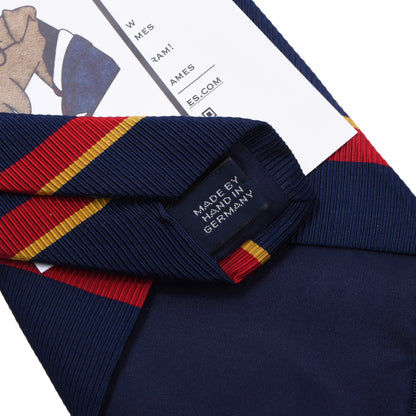 Polo Ralph Lauren Krawatte aus Seide und Baumwolle, ca. 146 cm/10 cm – gestreift