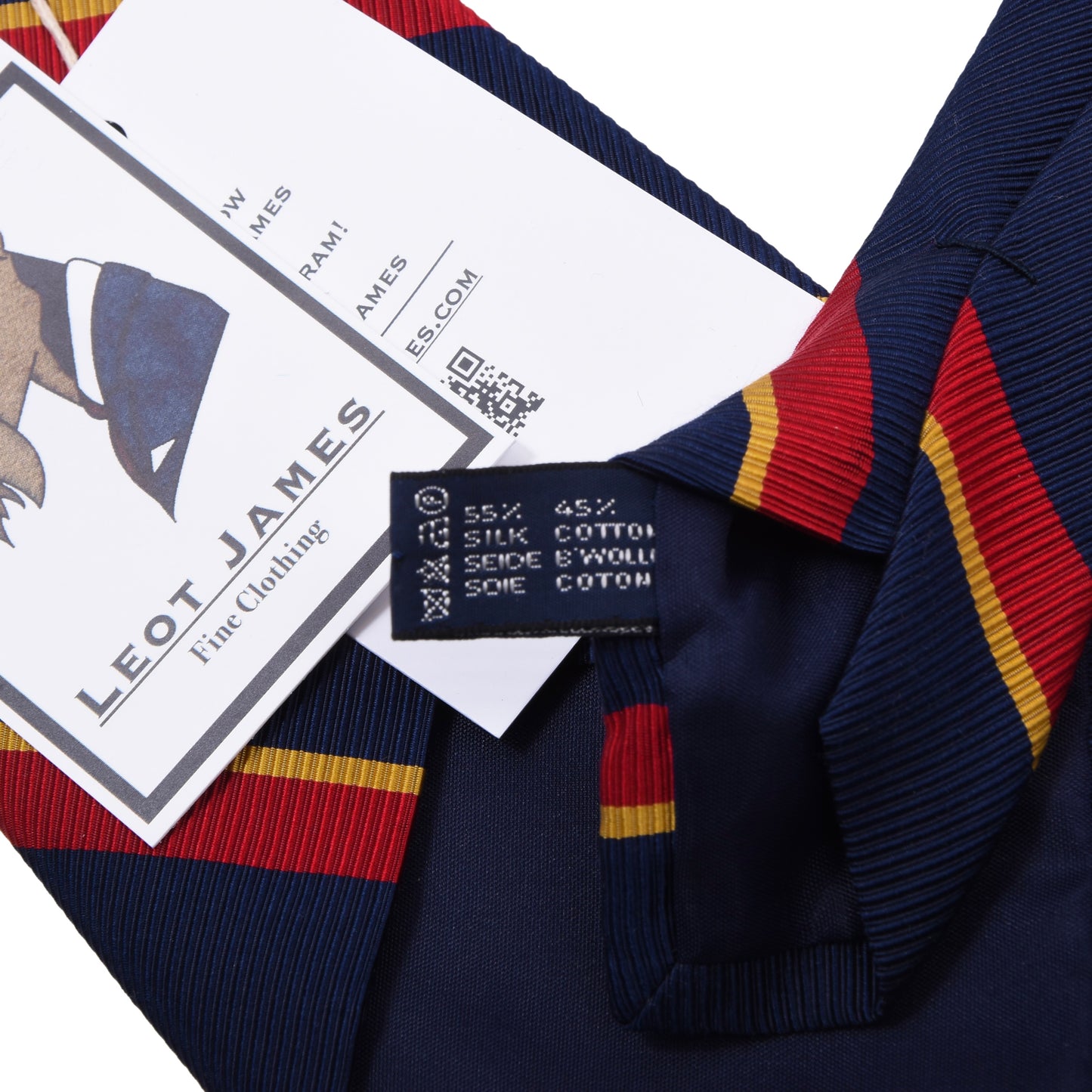 Polo Ralph Lauren Krawatte aus Seide und Baumwolle, ca. 146 cm/10 cm – gestreift