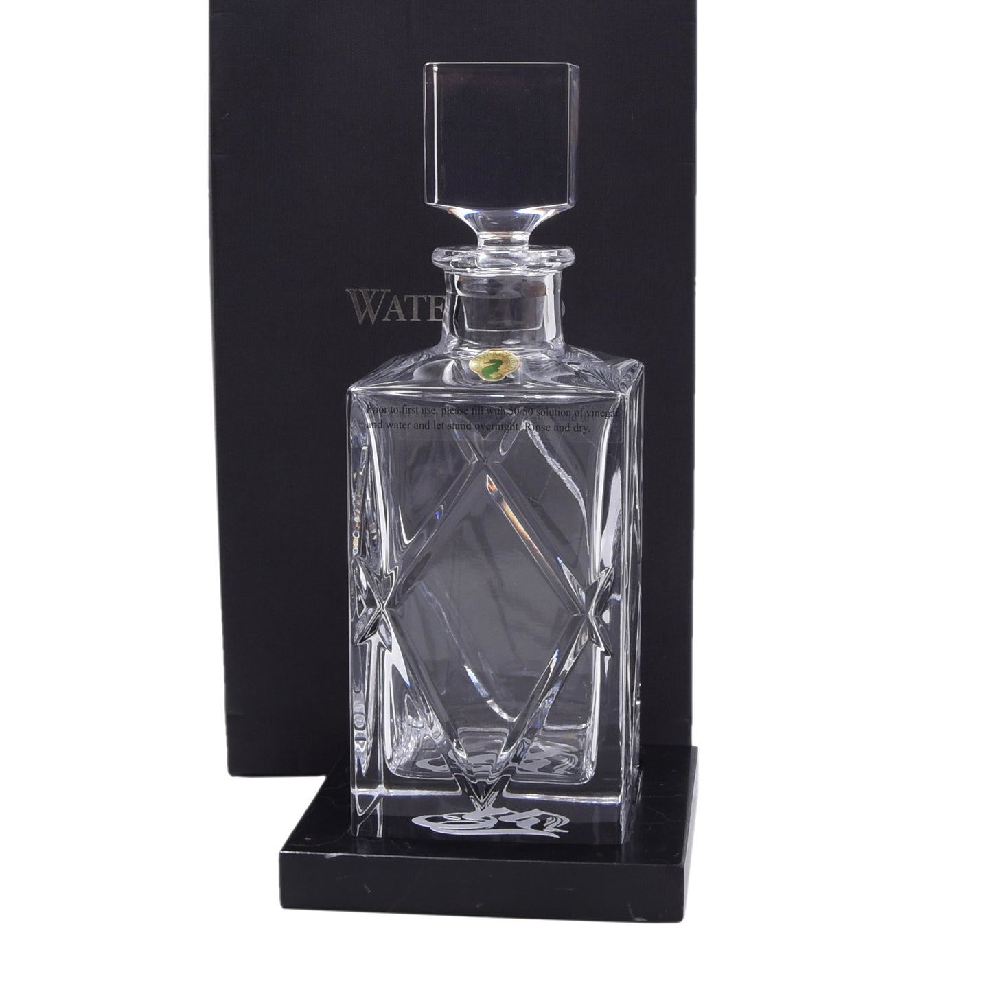 New Waterford Olann Square Decanter - 740ml