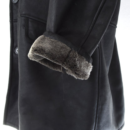 Emilia Romana Lambskin Shearling Coat Size 56 Chest ca. 66.5cm - Charcoal