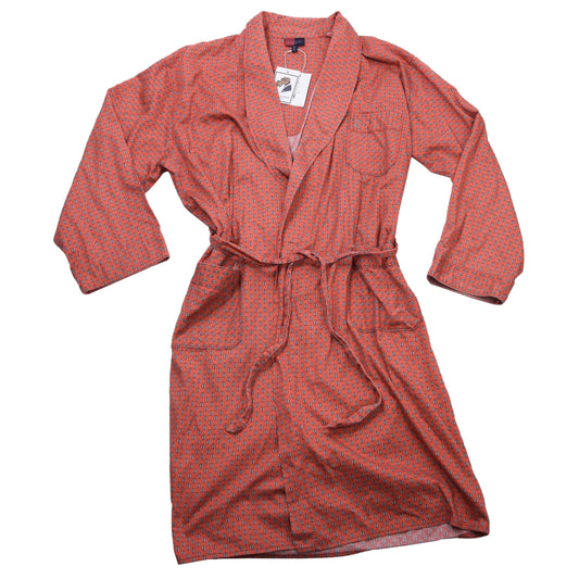 Vintage Robson Morgenmantel aus 100 % Baumwolle, Größe 54/XL