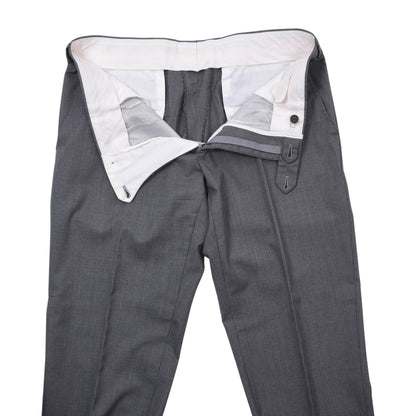 Boggi Milano x Isaia Wool Suit Size 50 Chest ca. 52.5cm - Grey Stripes