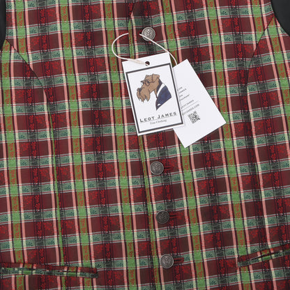 Allwerk Silk Blend Vest/Trachtengilet Size 46 ca. 51.5cm