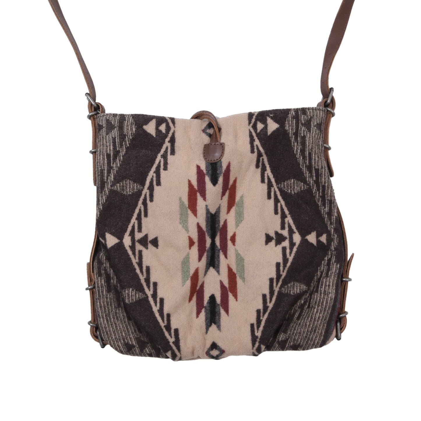 Denim & Supply Ralph Lauren Woll-Umhängetasche – Aztekenmuster