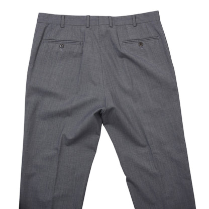 Boggi Milano x Isaia Wool Suit Size 50 Chest ca. 52.5cm - Grey Stripes