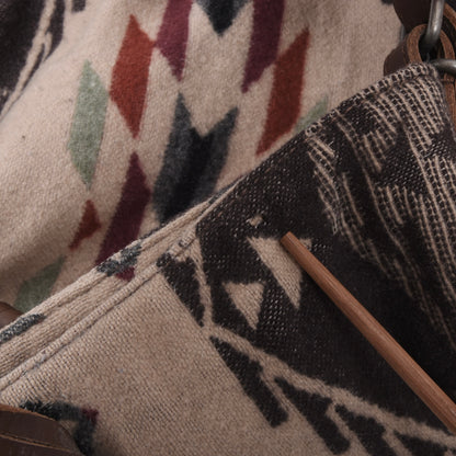 Denim & Supply Ralph Lauren Woll-Umhängetasche – Aztekenmuster