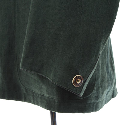 Tofana x Lodenfrey Linen Janker/Jacket ca. 60.5cm - Green