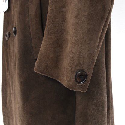 Classic Shearling Coat ca. 54.5cm  - Brown