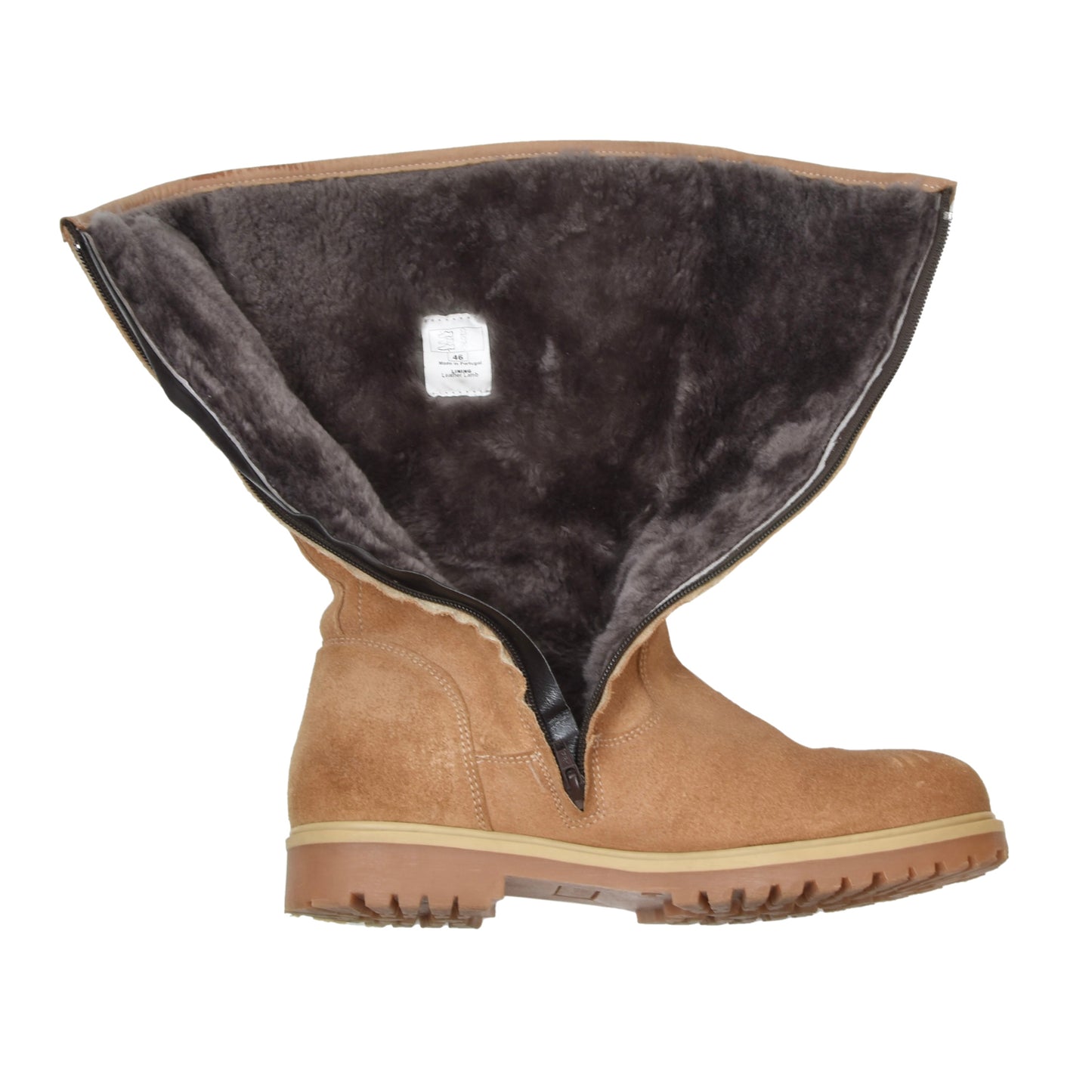 Fellhof Shearling Boots Size 46 - Tan