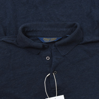 Polo Ralph Lauren Golf Wool-Silk-Cashmere Polo Shirt Size S Chest ca. 50cm - Blue