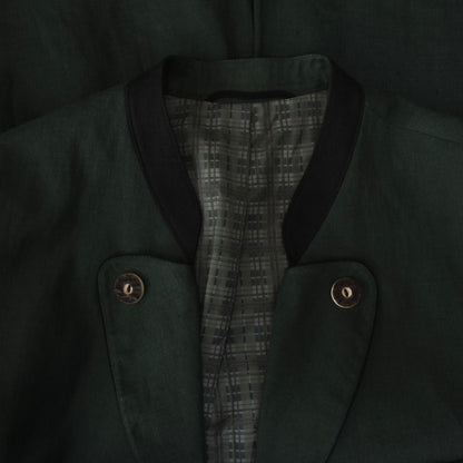 Tofana x Lodenfrey Linen Janker/Jacket ca. 60.5cm - Green