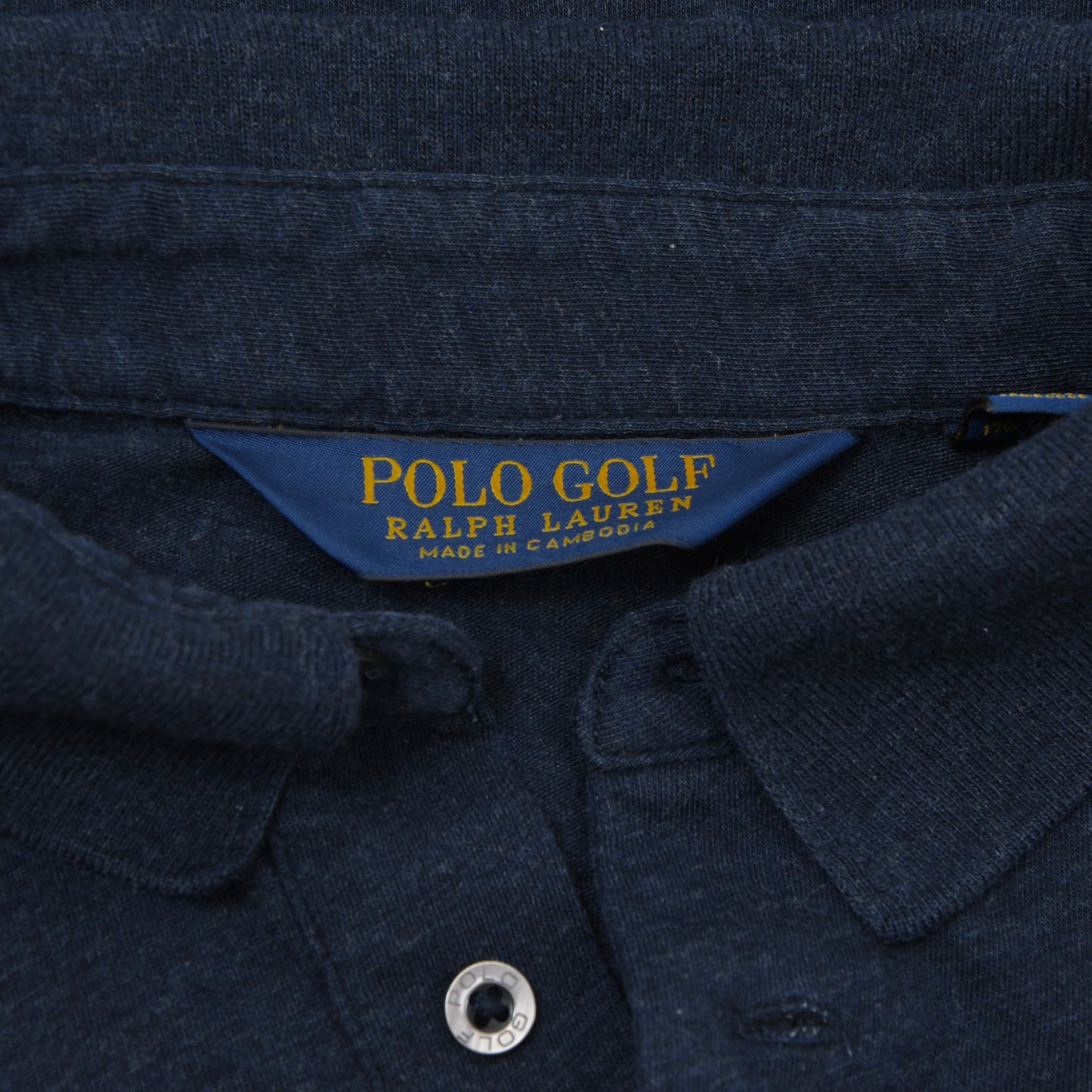 Polo Ralph Lauren Golf Wool-Silk-Cashmere Polo Shirt Size S Chest ca. 50cm - Blue