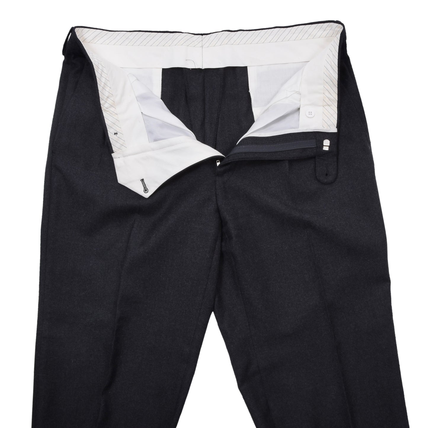 Vintage Ermenegildo Zegna Wool-Cashmere Double-Breasted Suit Chest ca. 54.5cm - Grey