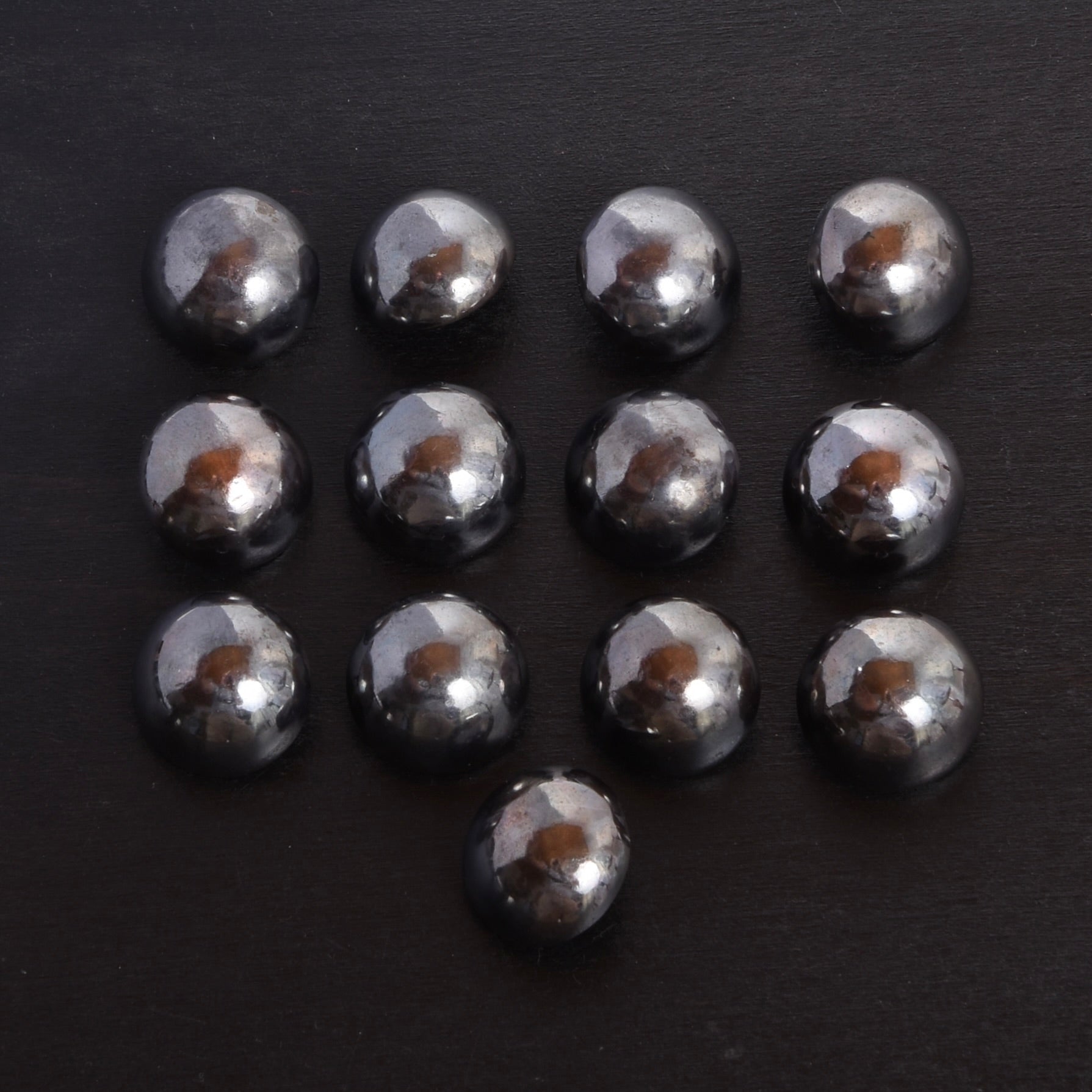13x .835 Large Silver Domed Trachten Buttons ca. 35.5g – Leot James
