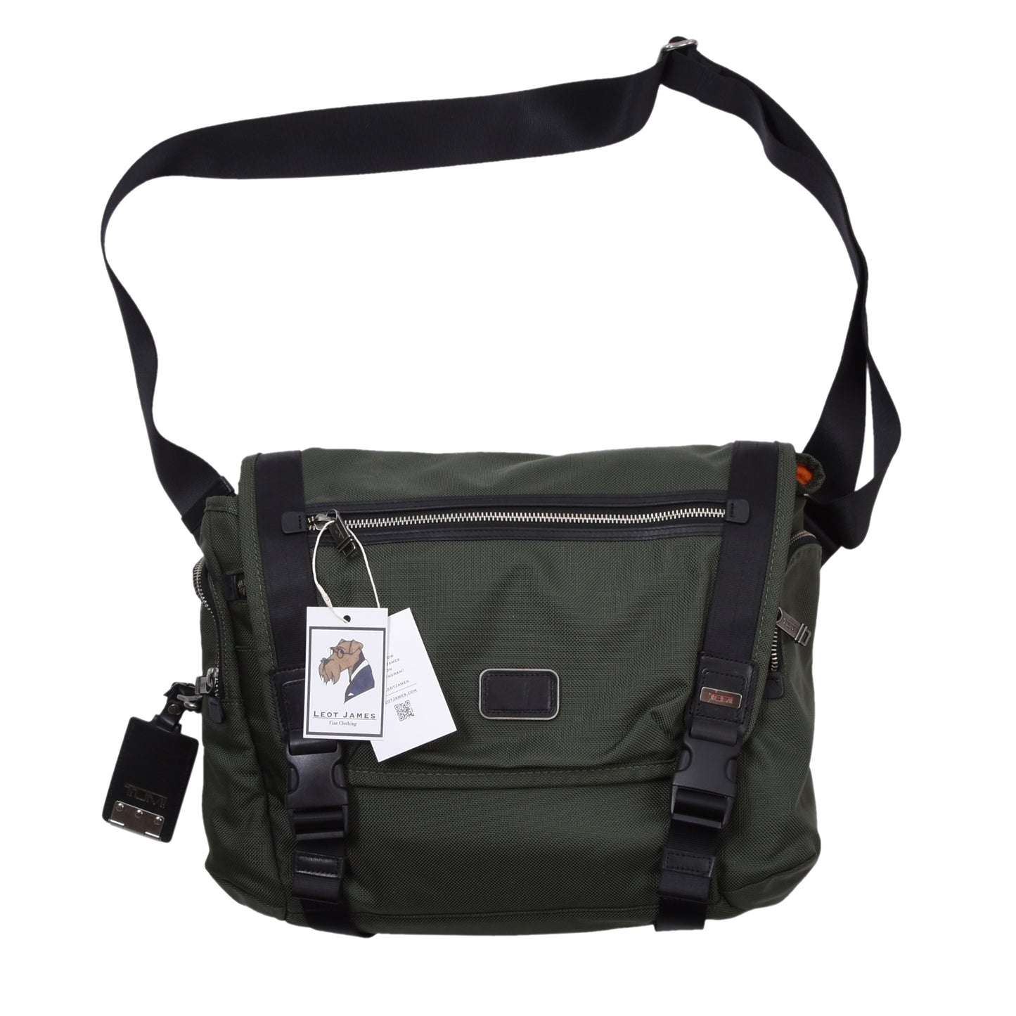Tumi Alpha Bravo Benning Messenger Bag ca. 44cm - Green
