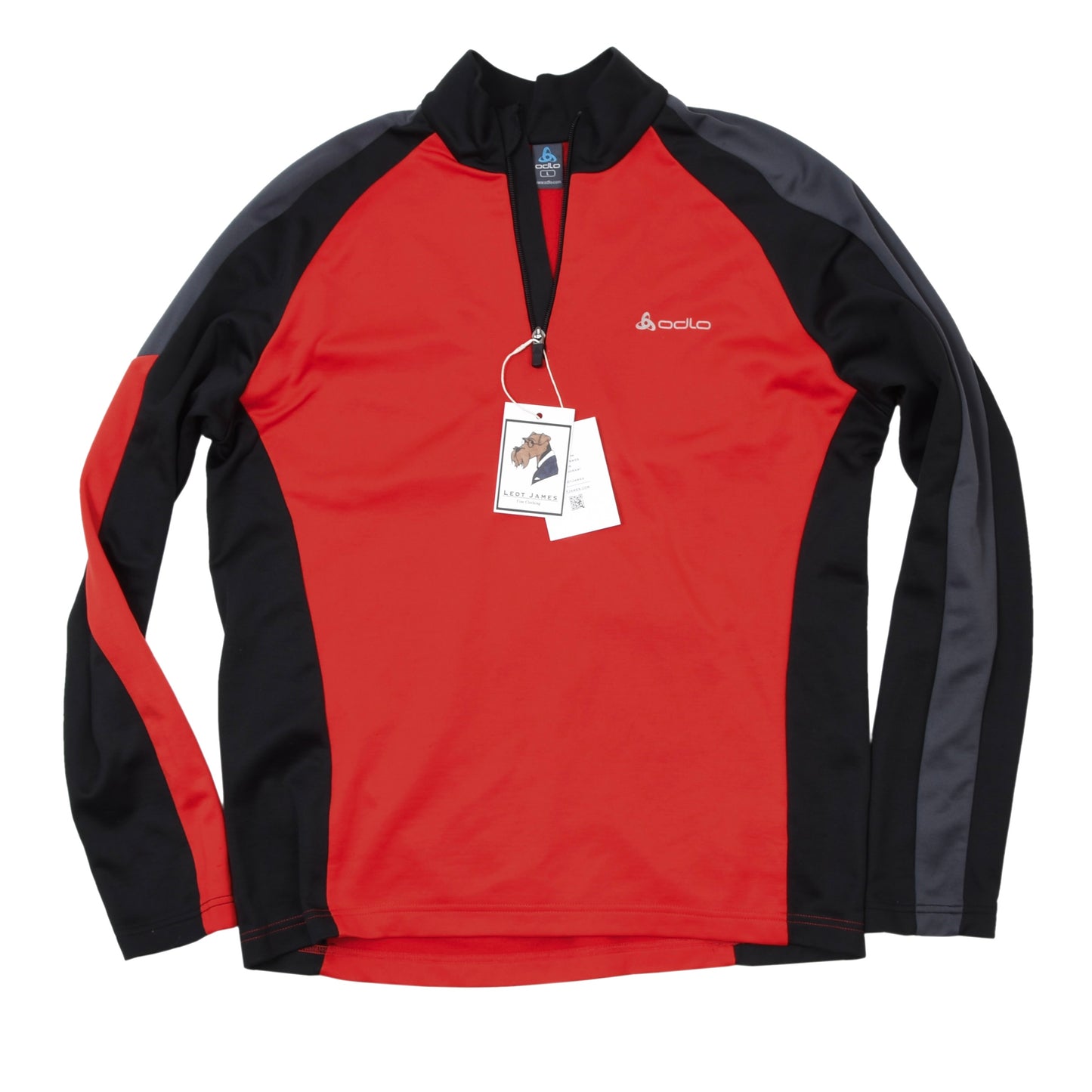 Odlo Pullover Size L ca. 55cm - Red