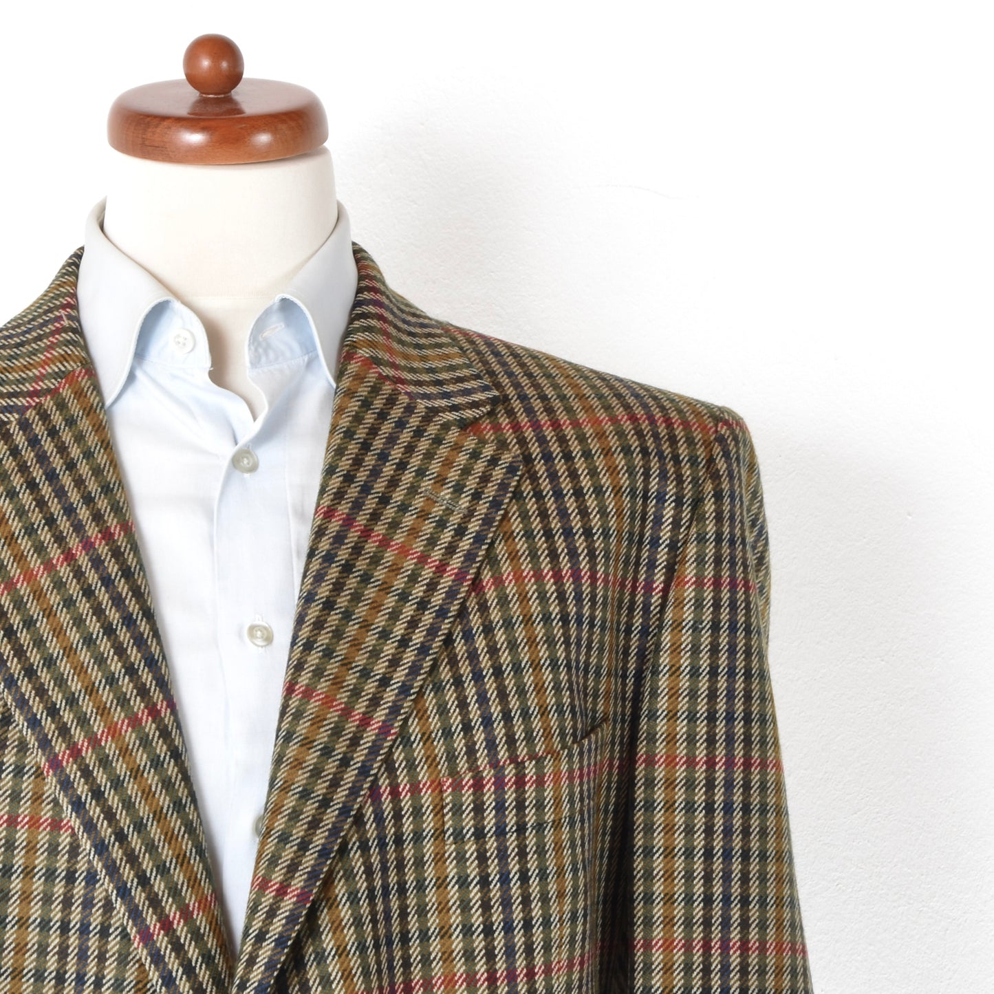 DAKS London Wool Jacket Size 56 ca. 60cm - Plaid