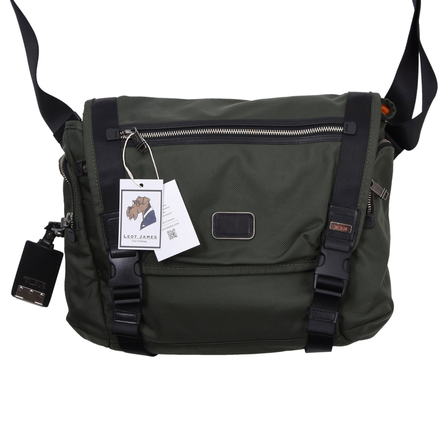 Tumi Alpha Bravo Benning Messenger Bag ca. 44cm - Green