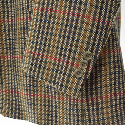 DAKS London Wool Jacket Size 56 ca. 60cm - Plaid