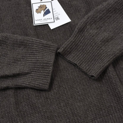 Joseph & Lyman 100% Cashmere Sweater Size L Chest ca. 60.5cm - Brown