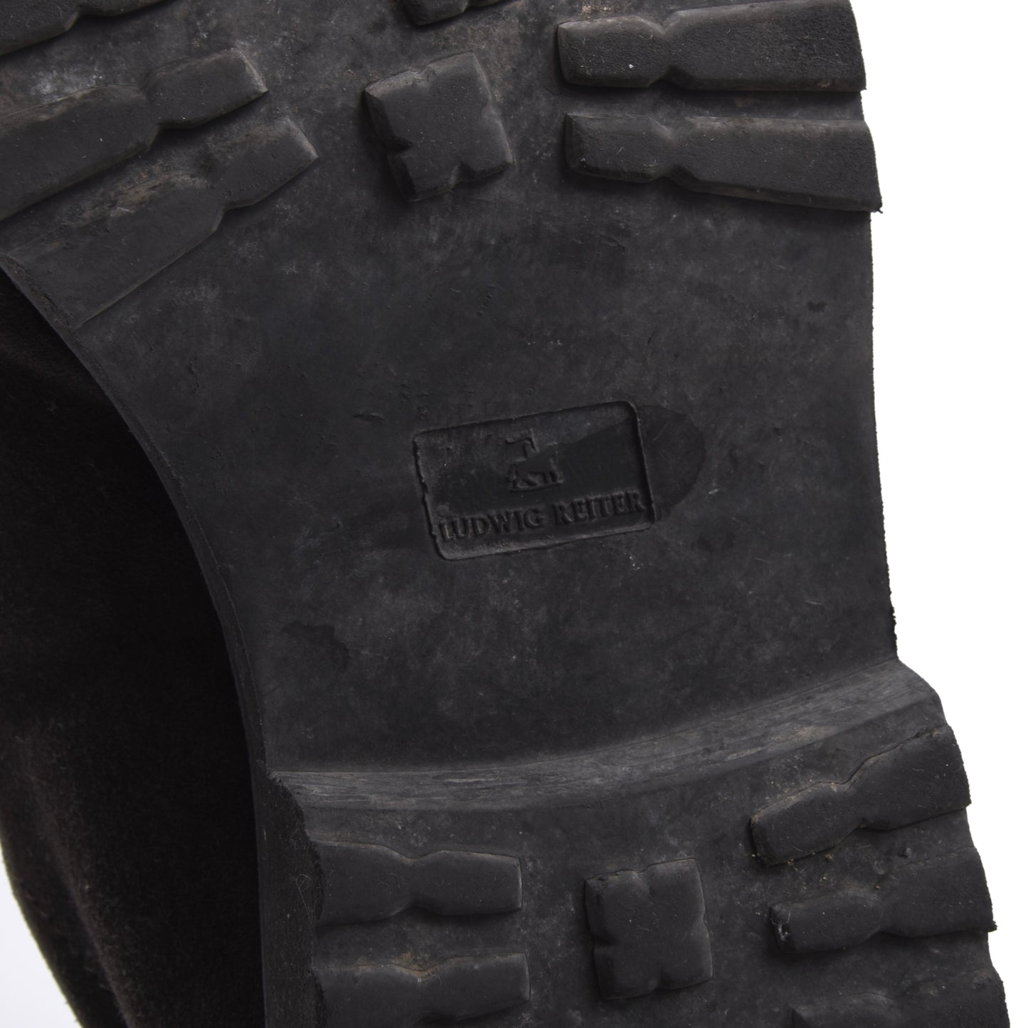 Ludwig Reiter Freizeit-Wildlederstiefel, Größe 9 1/2 - Braun